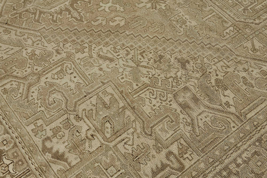 Persian Antique Rug 3.02 x 3.98 - Beige - SamaRugs