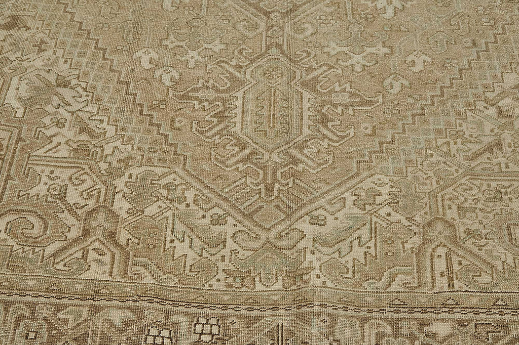 Persian Antique Rug 3.02 x 3.98 - Beige - SamaRugs