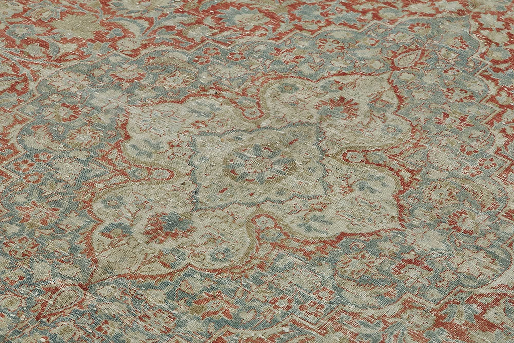 Persian Antique Rug 3.13 x 3.94 - Beige - SamaRugs