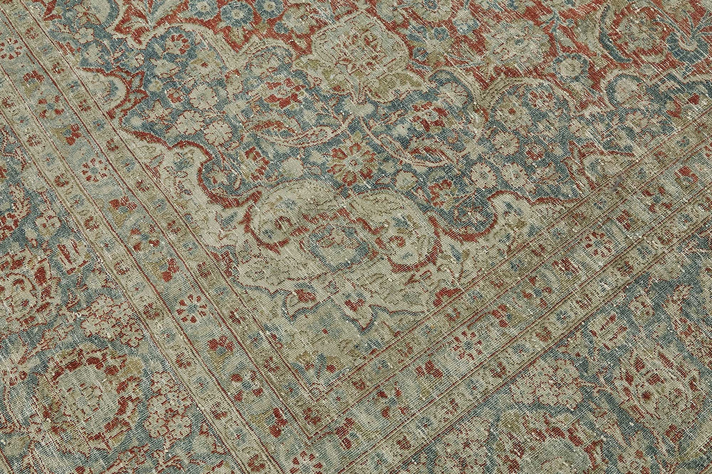 Persian Antique Rug 3.13 x 3.94 - Beige - SamaRugs