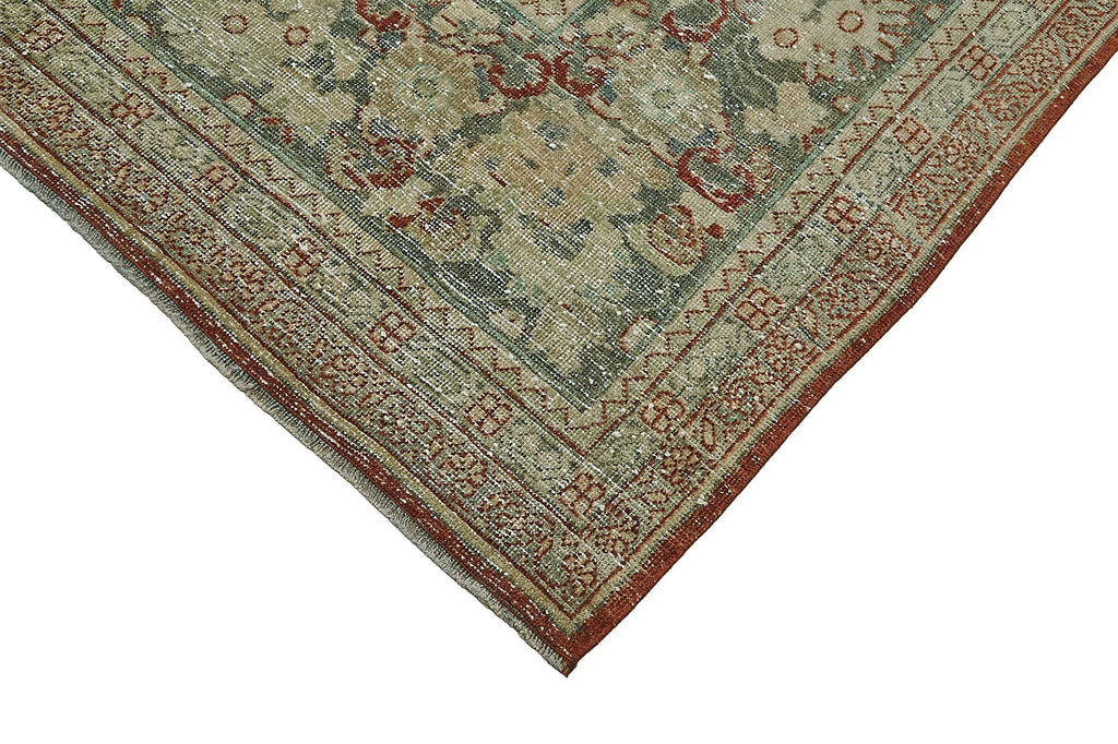 Persian Antique Rug 3.25 x 4.17 - Beige - SamaRugs