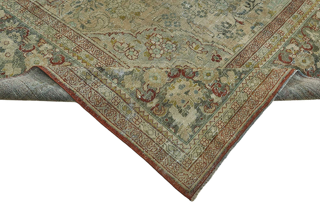 Persian Antique Rug 3.25 x 4.17 - Beige - SamaRugs