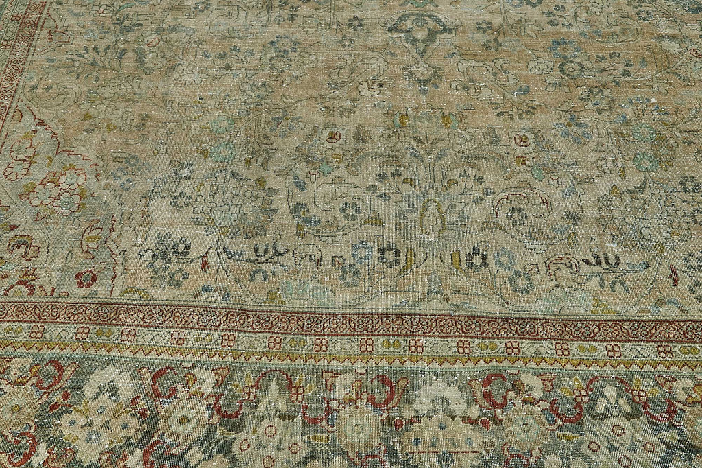Persian Antique Rug 3.25 x 4.17 - Beige - SamaRugs