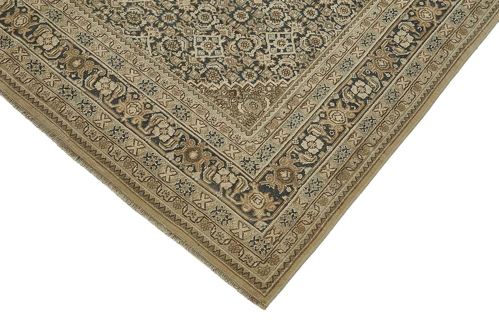 Persian Antique Rug 1.76 x 3.66 - Beige - SamaRugs