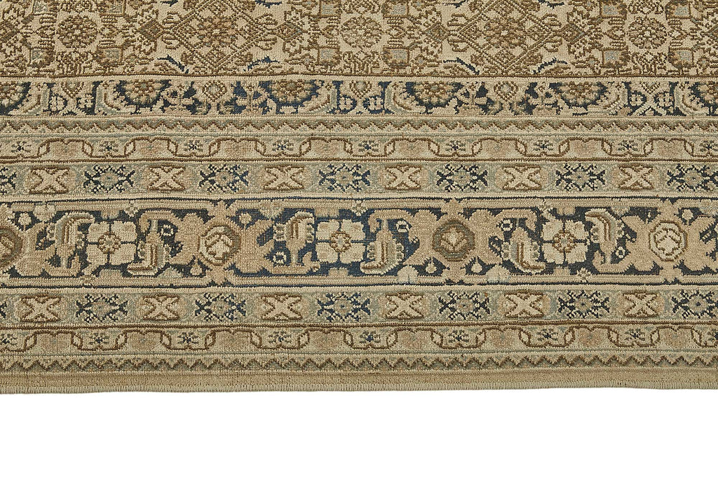 Persian Antique Rug 1.76 x 3.66 - Beige - SamaRugs