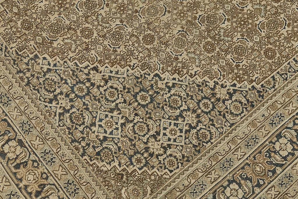 Persian Antique Rug 1.76 x 3.66 - Beige - SamaRugs