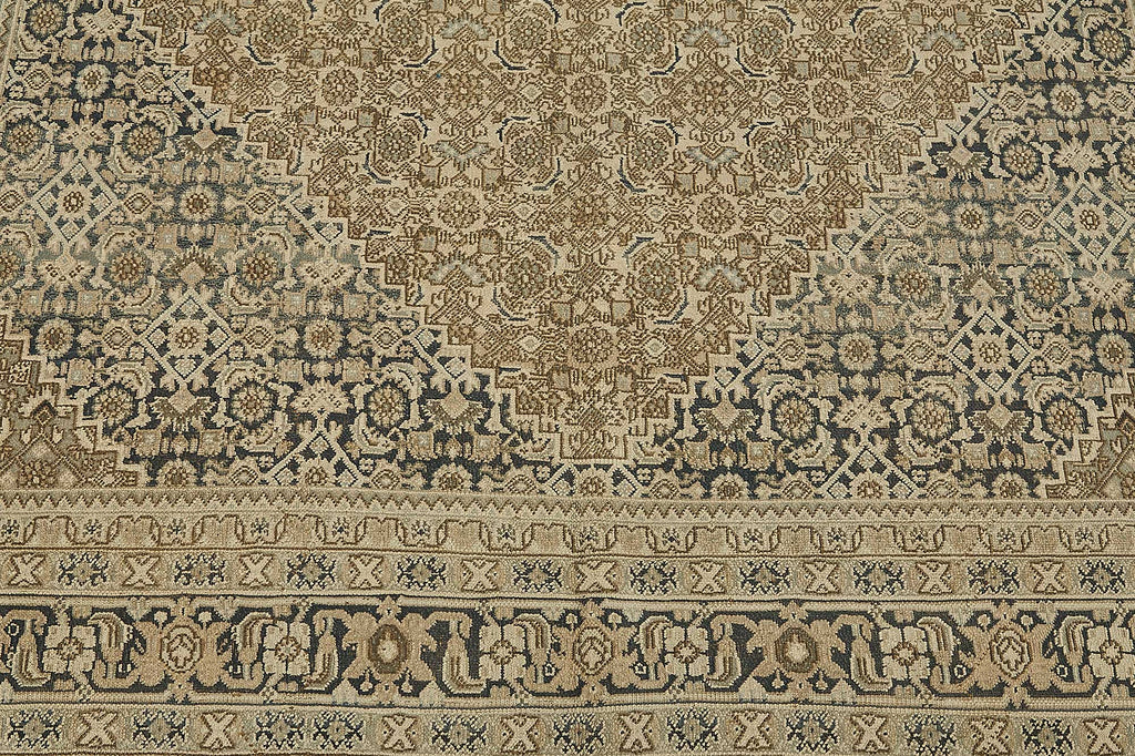 Persian Antique Rug 1.76 x 3.66 - Beige - SamaRugs