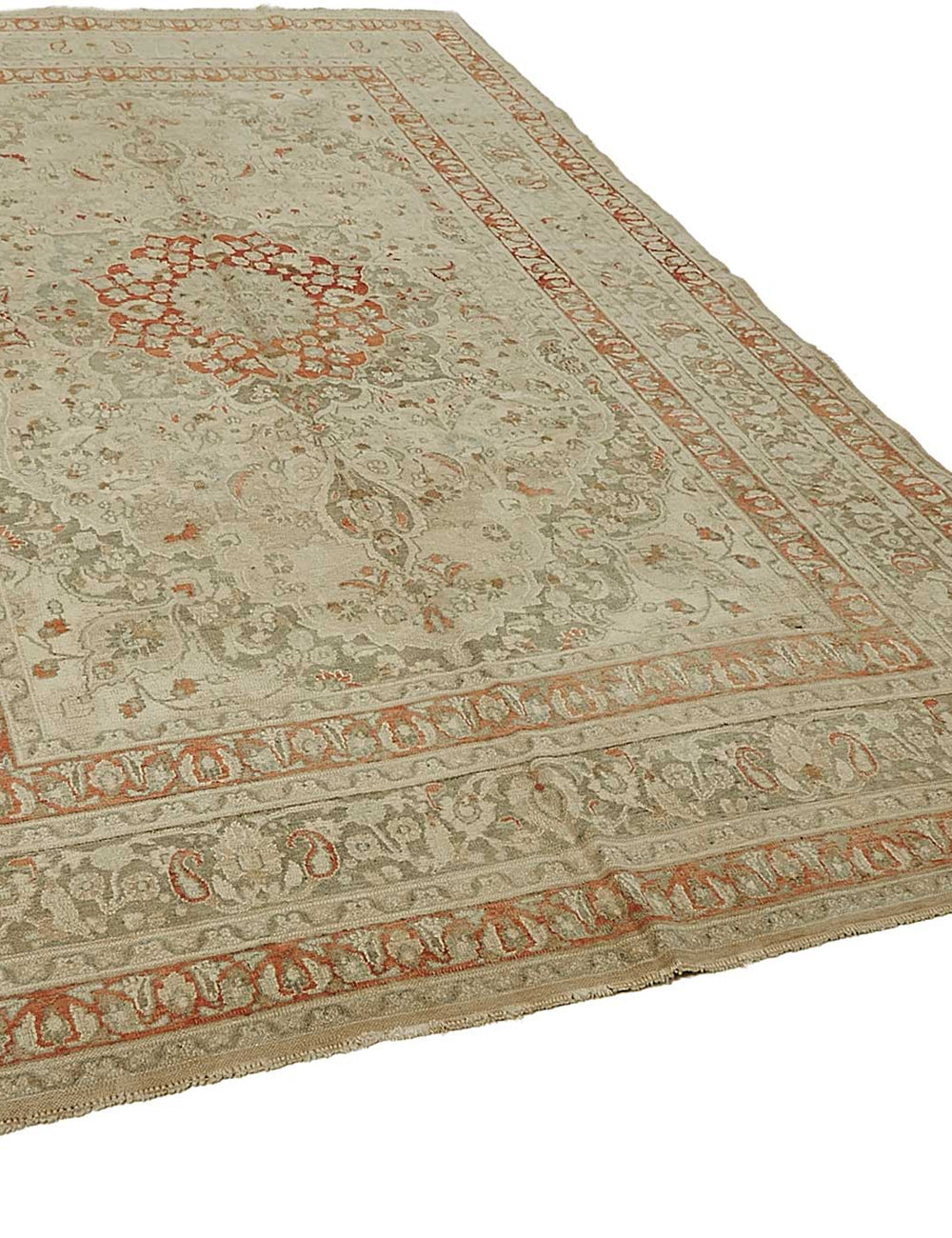 Persian Antique Rug 2.16 x 3.22 - Beige