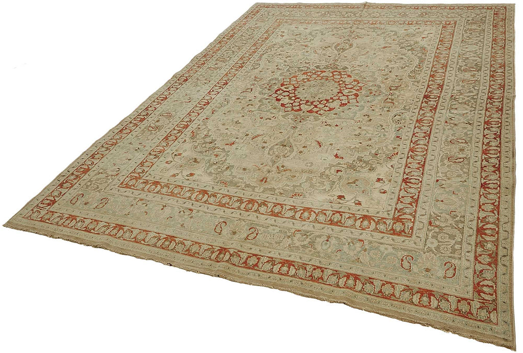 Persian Antique Rug 2.16 x 3.22 - Beige - SamaRugs
