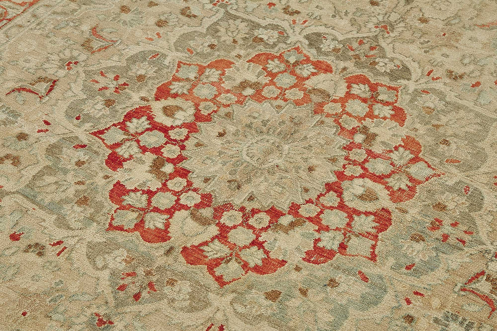 Persian Antique Rug 2.16 x 3.22 - Beige - SamaRugs