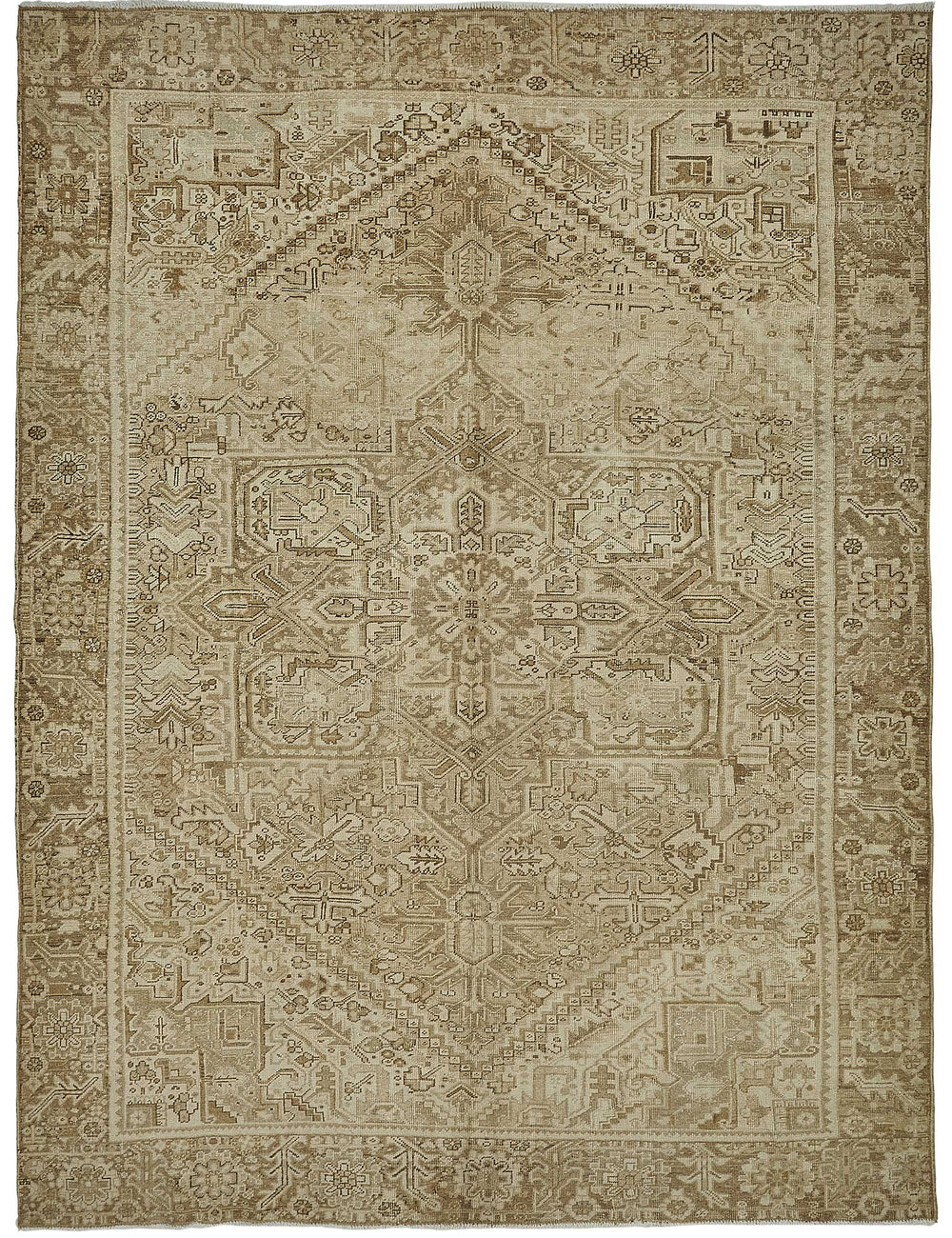 Persian Antique Rug 2.56 x 3.45 - Beige