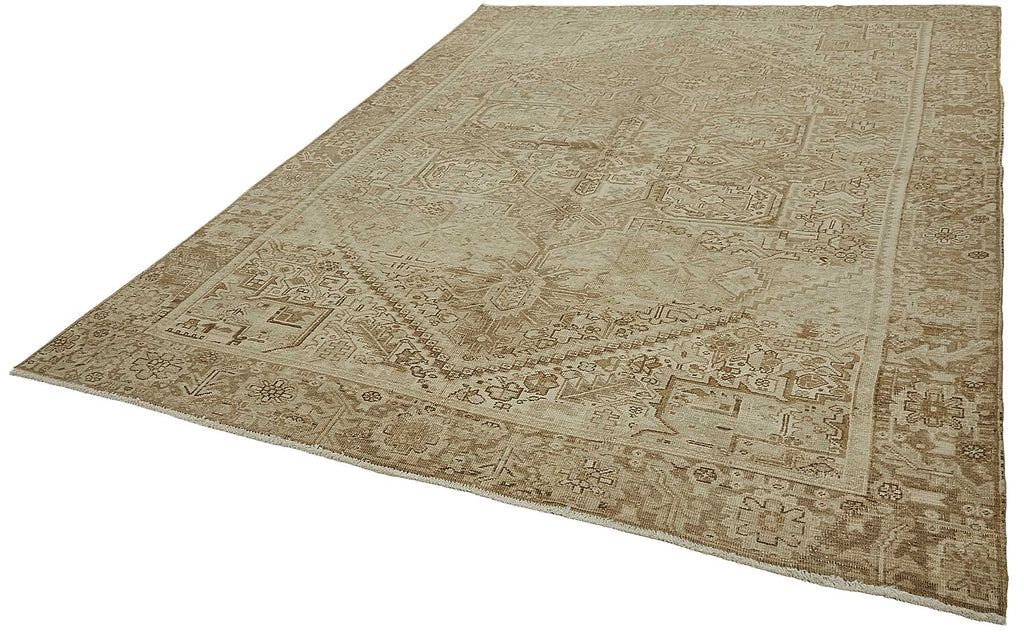 Persian Antique Rug 2.56 x 3.45 - Beige - SamaRugs