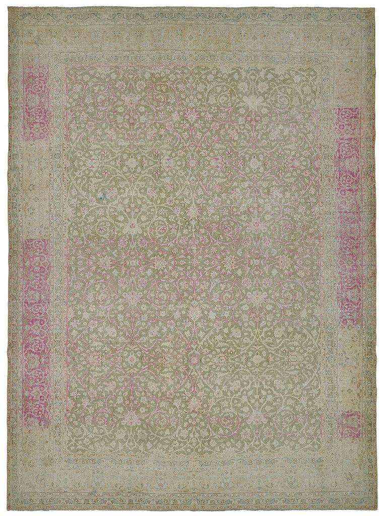 Persian Antique Rug 2.85 x 3.87 - Beige - SamaRugs