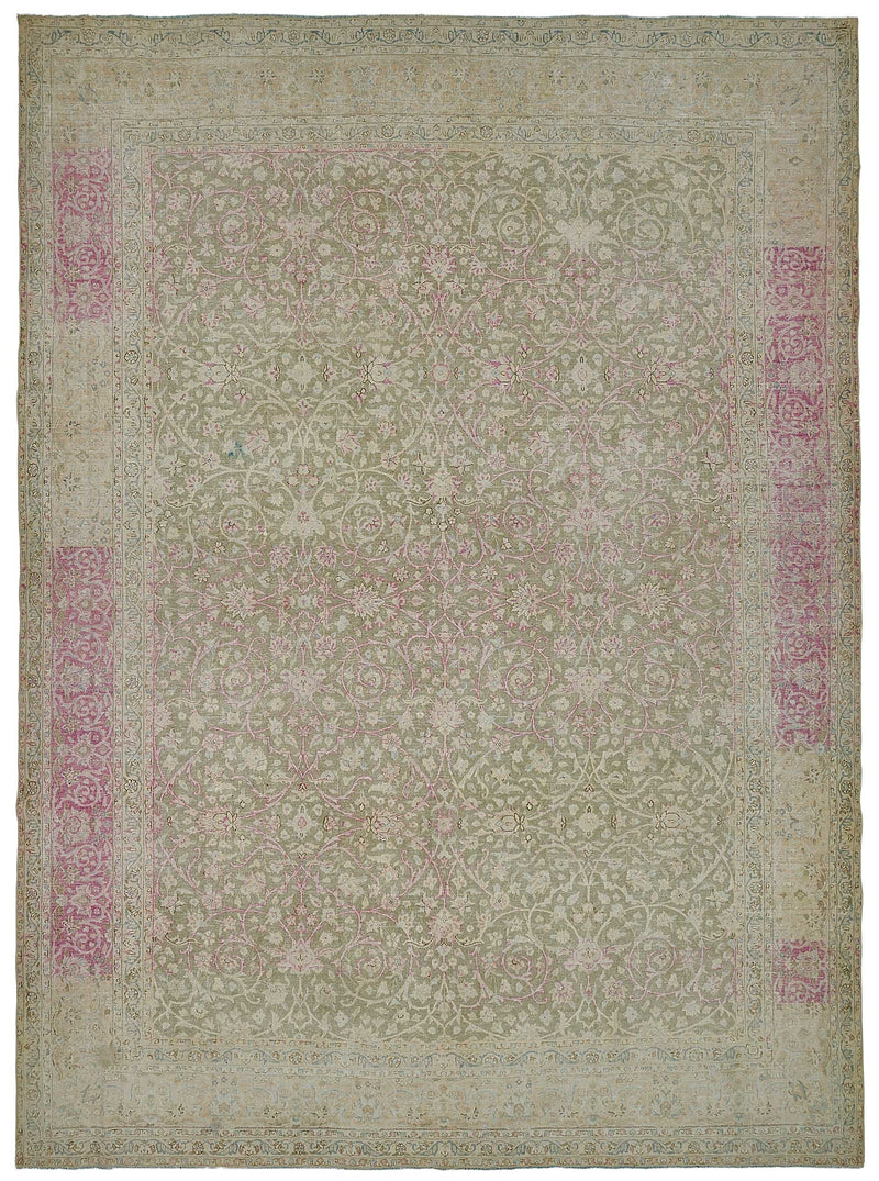 Persian Antique Rug 2.85 x 3.87 - Beige - SamaRugs