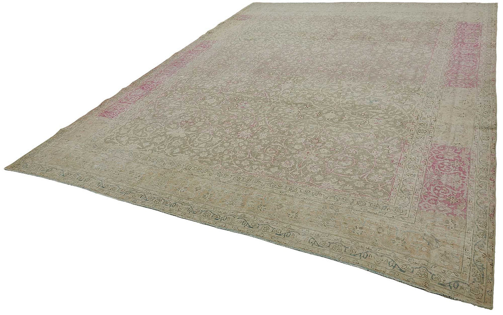 Persian Antique Rug 2.85 x 3.87 - Beige - SamaRugs
