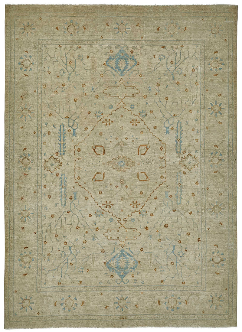 Persian Antique Rug 2.68 x 3.66 - Beige - SamaRugs