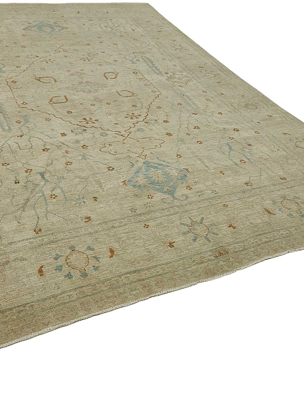 Persian Antique Rug 2.68 x 3.66 - Beige