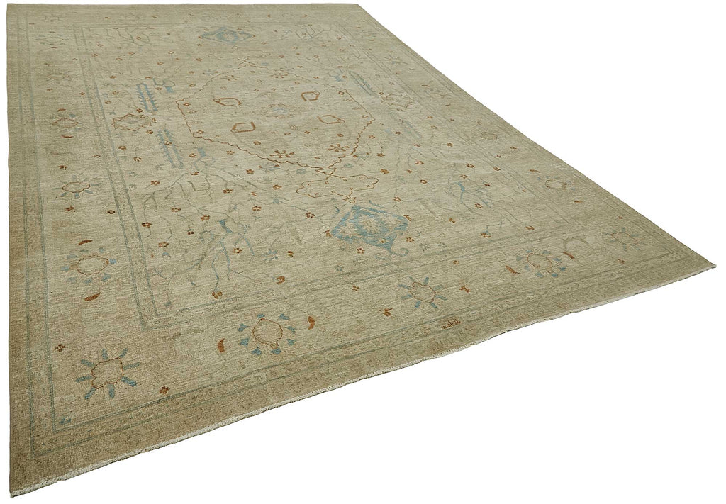 Persian Antique Rug 2.68 x 3.66 - Beige - SamaRugs