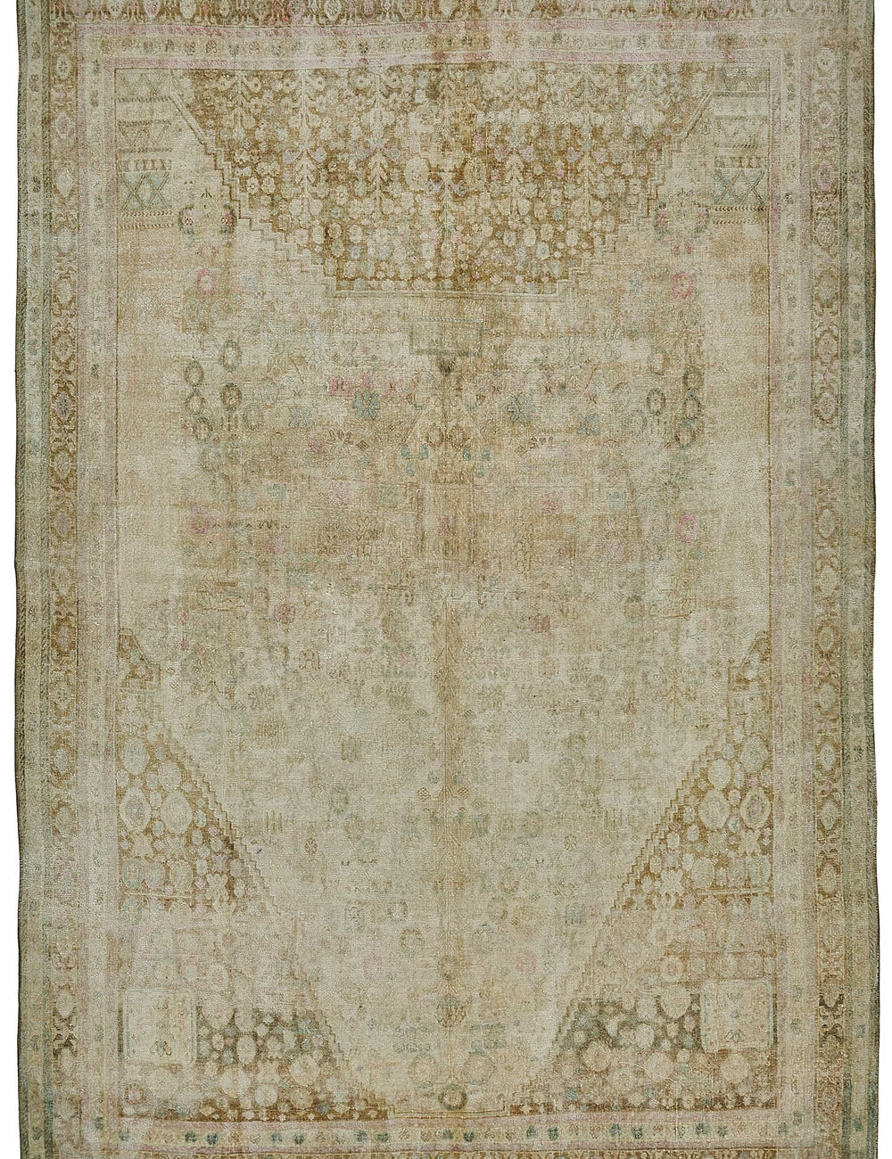 Persian Antique Rug 2.03 x 3.00 - Beige