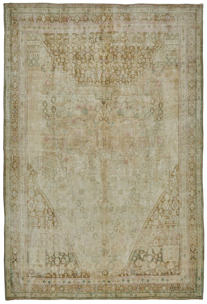 Persian Antique Rug 2.03 x 3.00 - Beige - SamaRugs