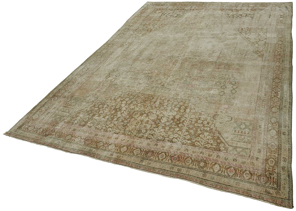 Persian Antique Rug 2.03 x 3.00 - Beige - SamaRugs