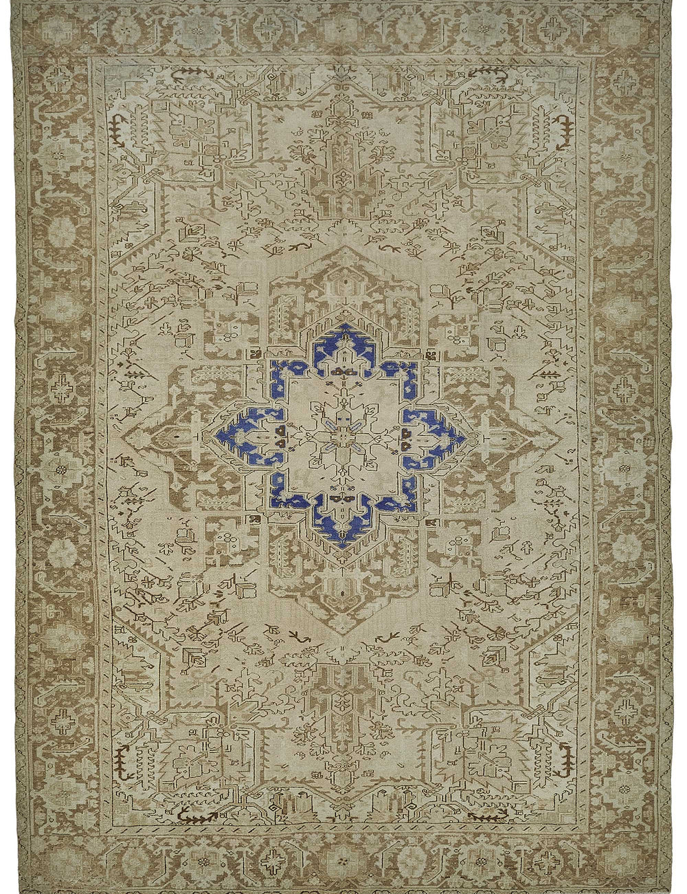 Persian Antique Rug 2.90 x 3.96 - Beige