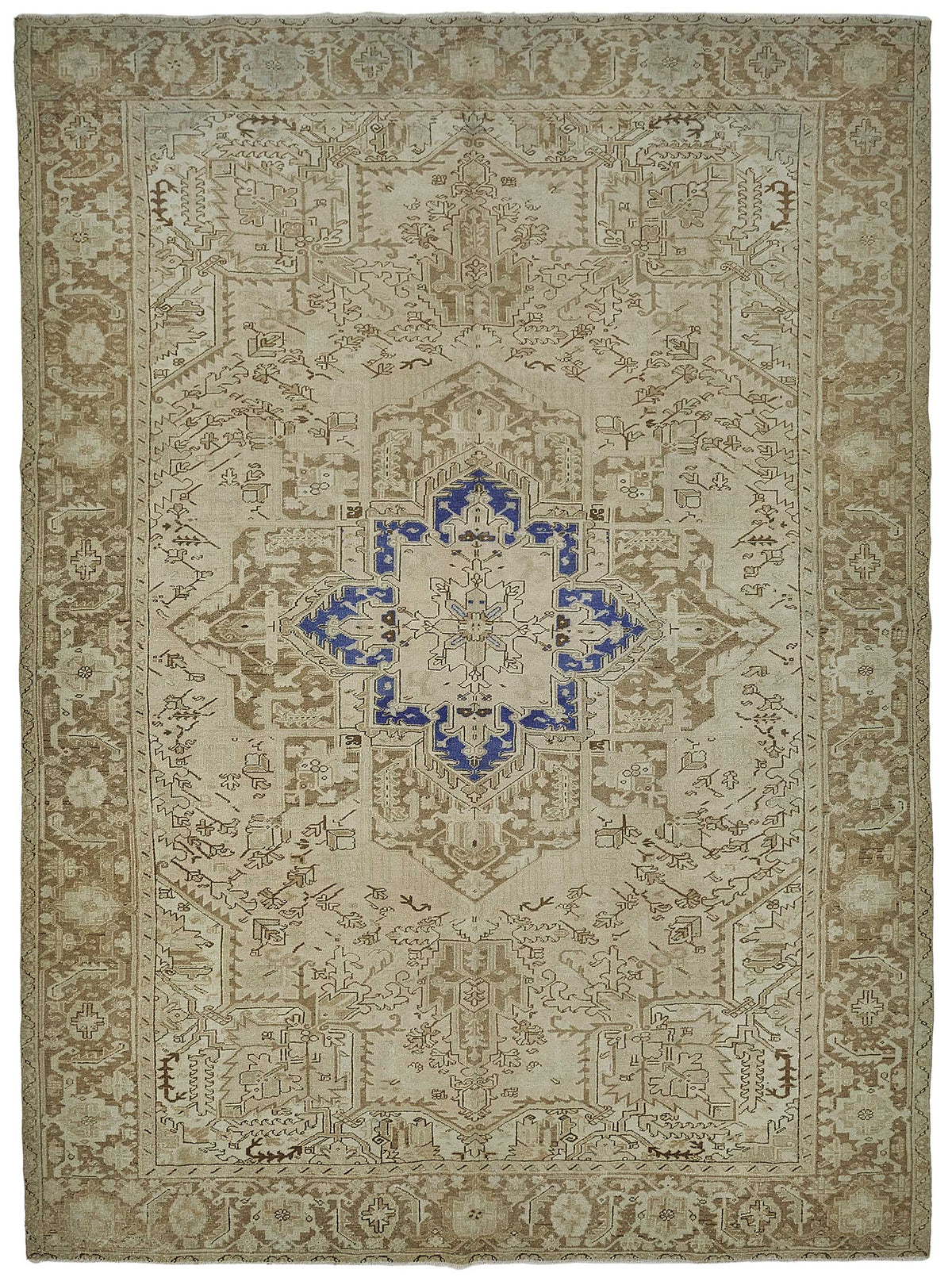 Persian Antique Rug 2.90 x 3.96 - Beige