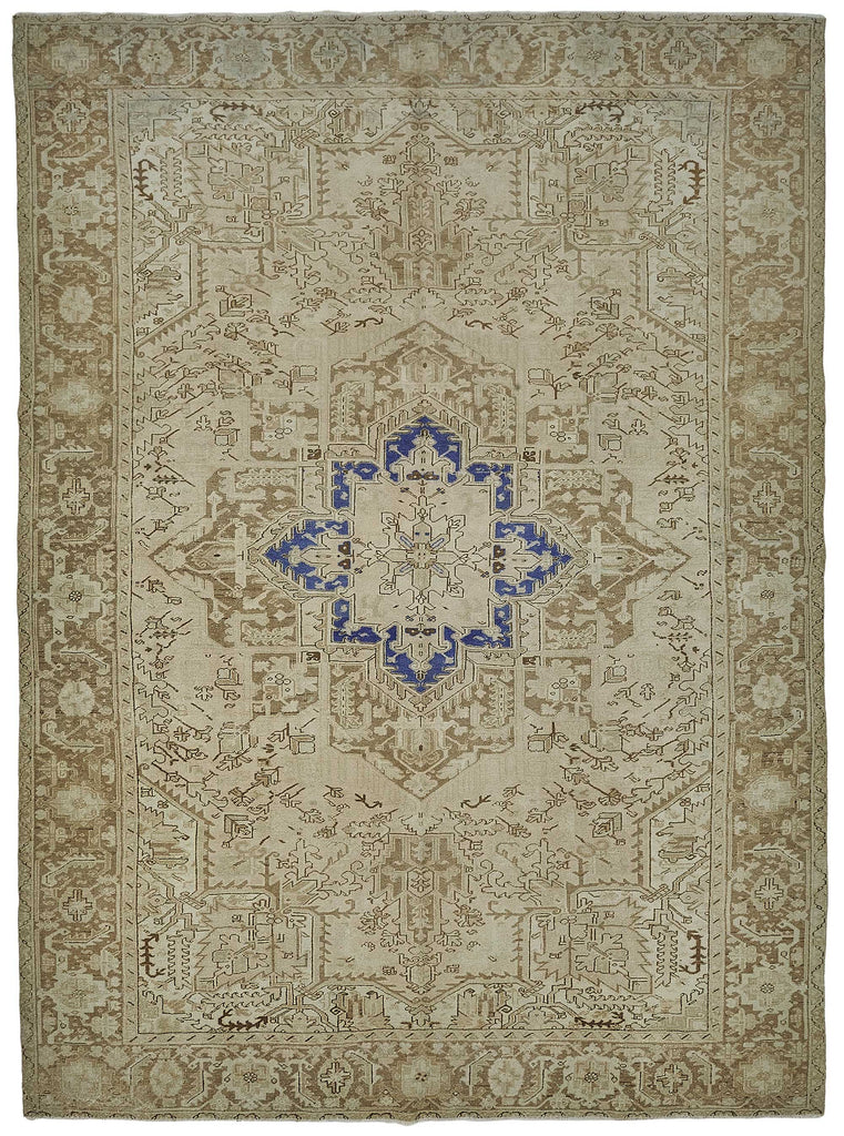Persian Antique Rug 2.90 x 3.96 - Beige - SamaRugs