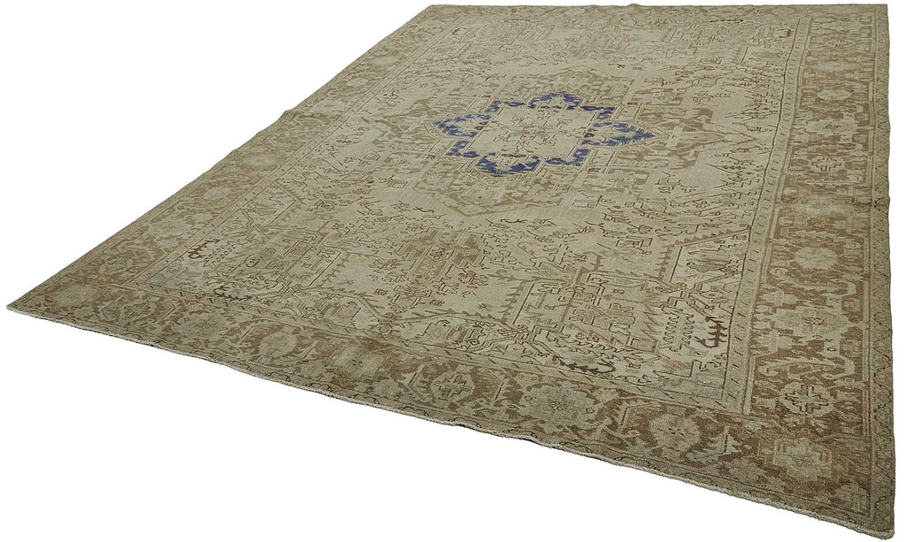 Persian Antique Rug 2.90 x 3.96 - Beige - SamaRugs