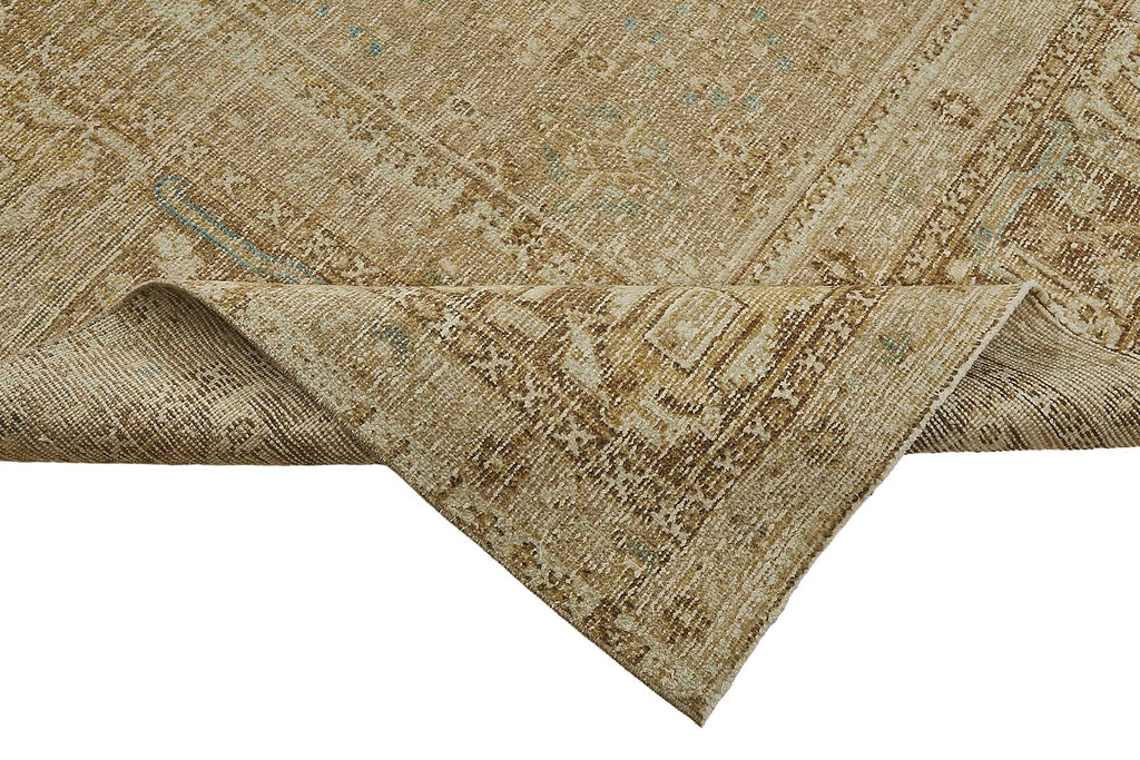 Persian Antique Rug 3.00 x 3.92 - Beige - SamaRugs