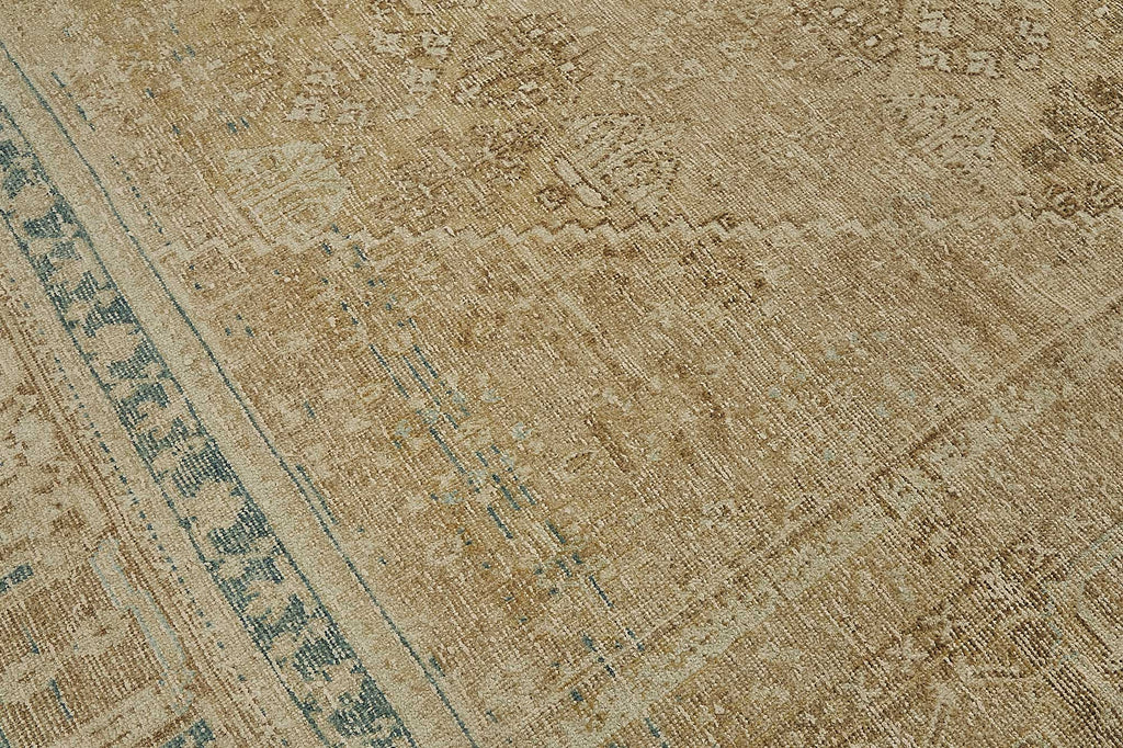 Persian Antique Rug 3.00 x 3.92 - Beige - SamaRugs