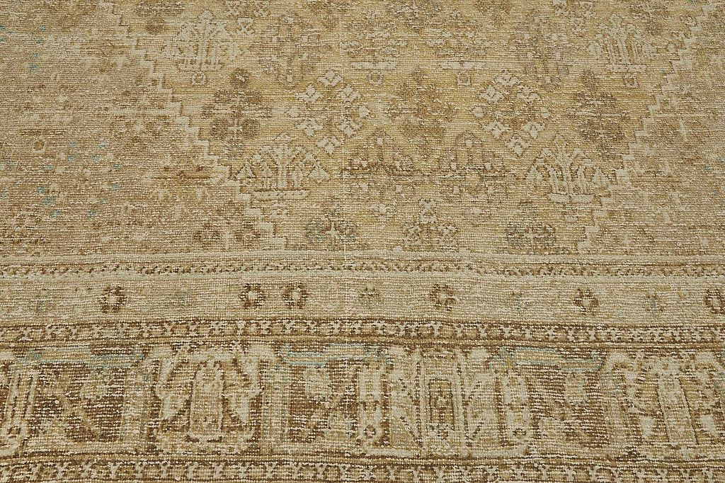 Persian Antique Rug 3.00 x 3.92 - Beige - SamaRugs