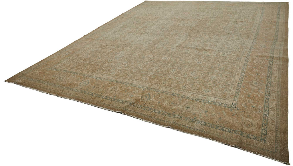 Persian Antique Rug 3.43 x 4.41 - Beige - SamaRugs