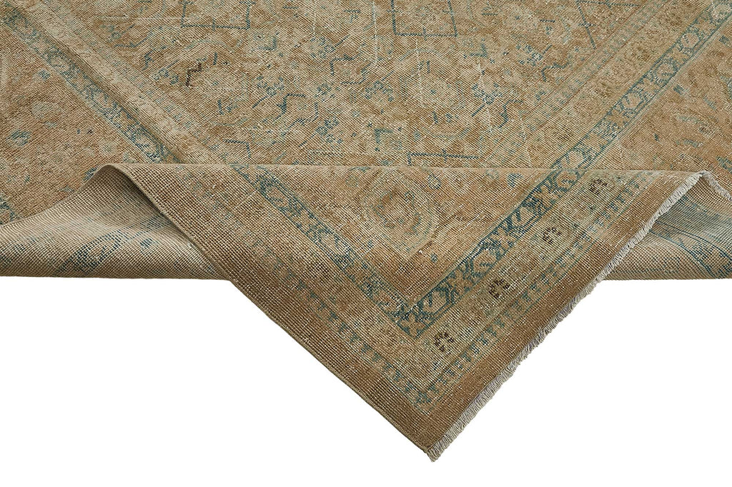 Persian Antique Rug 3.43 x 4.41 - Beige - SamaRugs