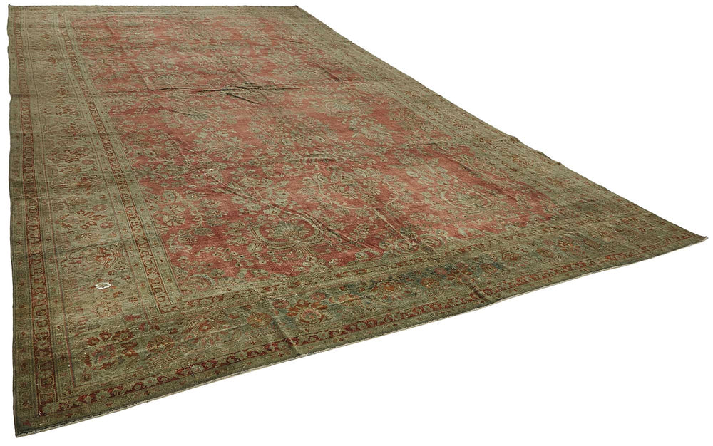 Persian Antique Rug 3.60 x 6.40 - Beige