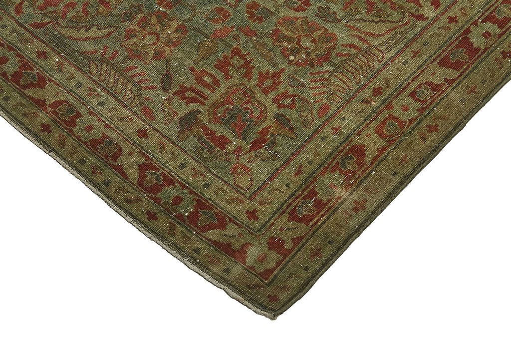 Persian Antique Rug 3.60 x 6.40 - Beige - SamaRugs