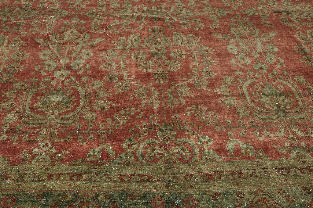 Persian Antique Rug 3.60 x 6.40 - Beige - SamaRugs