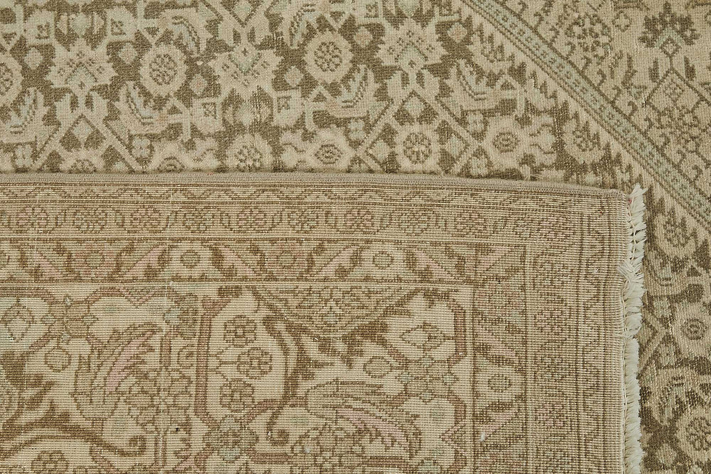 Persian Antique Rug 2.96 x 3.93 - Beige - SamaRugs