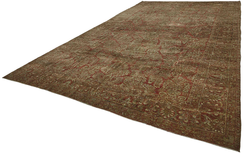 Persian Antique Rug 3.30 x 5.90 - Beige - SamaRugs