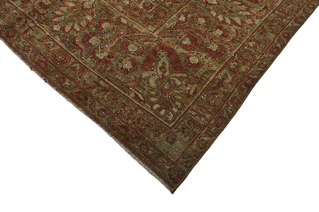 Persian Antique Rug 3.30 x 5.90 - Beige - SamaRugs