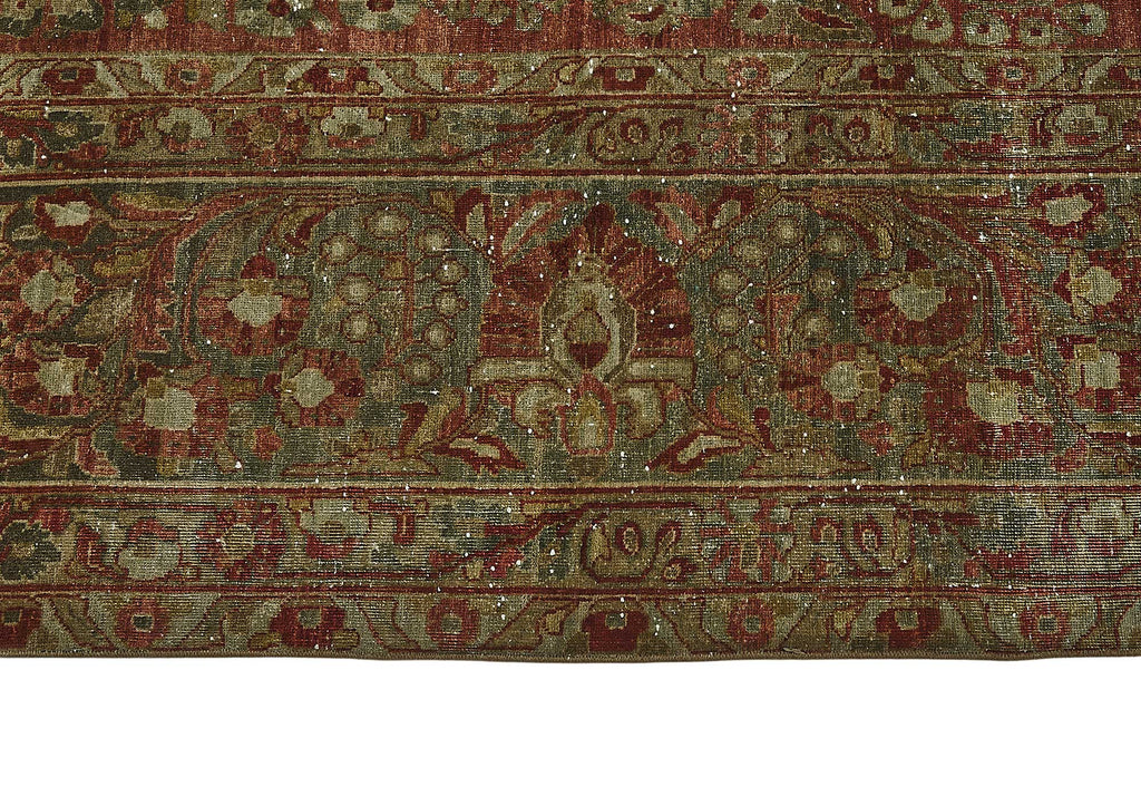 Persian Antique Rug 3.30 x 5.90 - Beige - SamaRugs