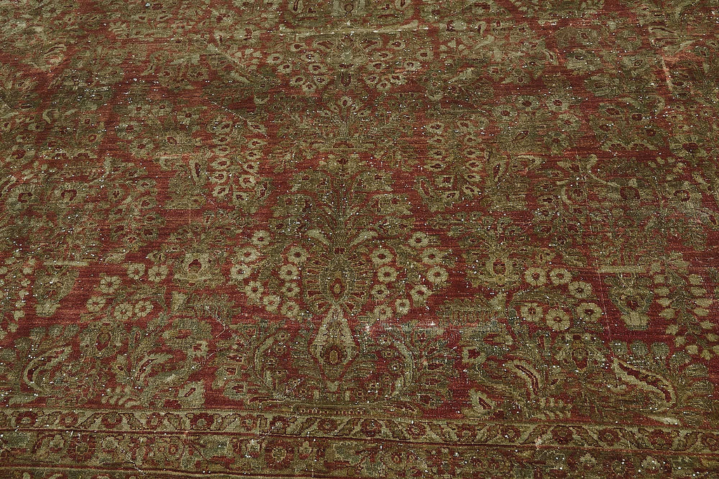 Persian Antique Rug 3.30 x 5.90 - Beige - SamaRugs