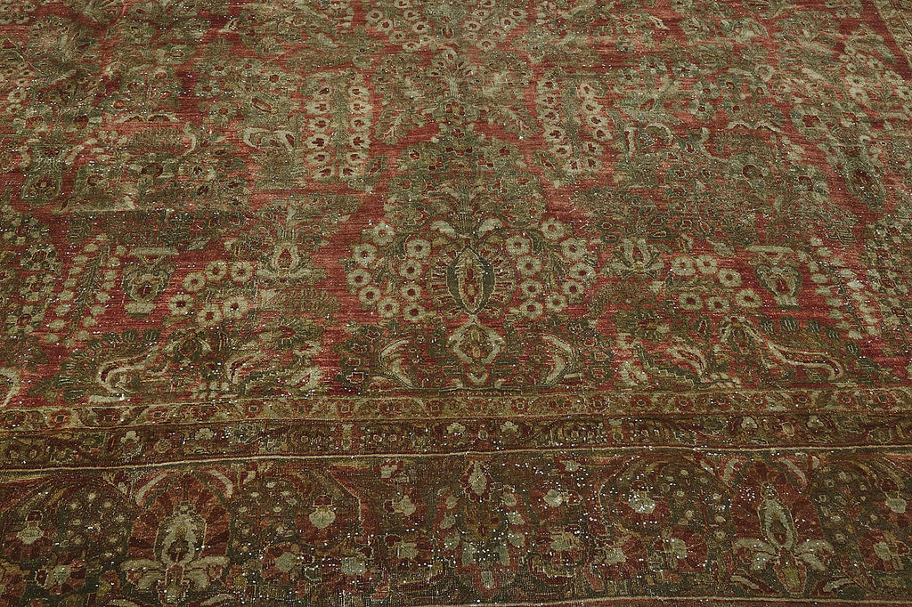 Persian Antique Rug 3.30 x 5.90 - Beige - SamaRugs