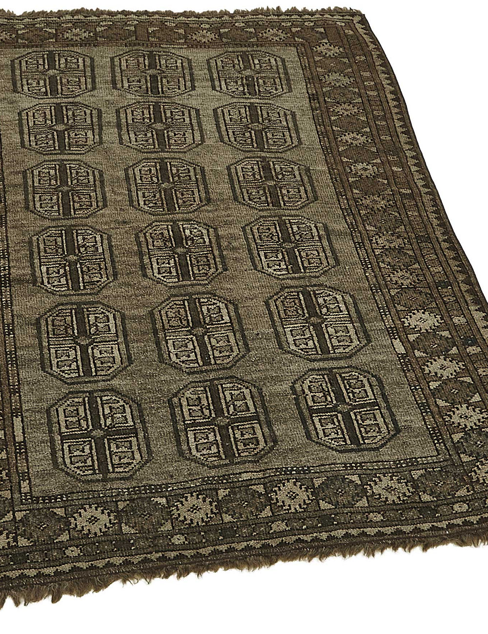 Persian Antique Rug 0.93 x 1.25 - Beige