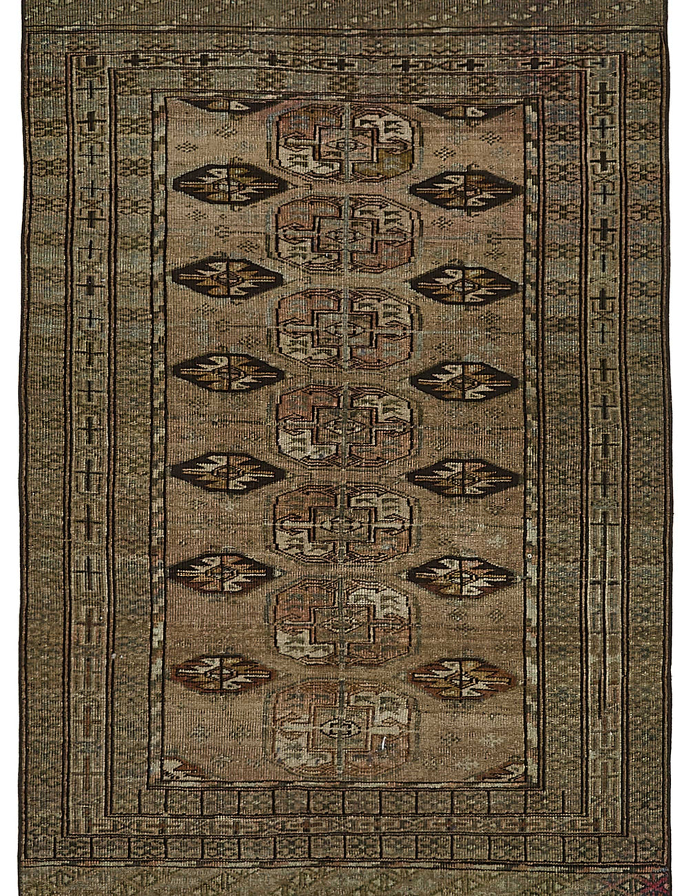 Persian Antique Rug 0.90 x 1.30 - Beige