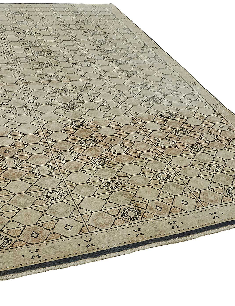 Persian Antique Rug 2.05 x 3.11 - Beige