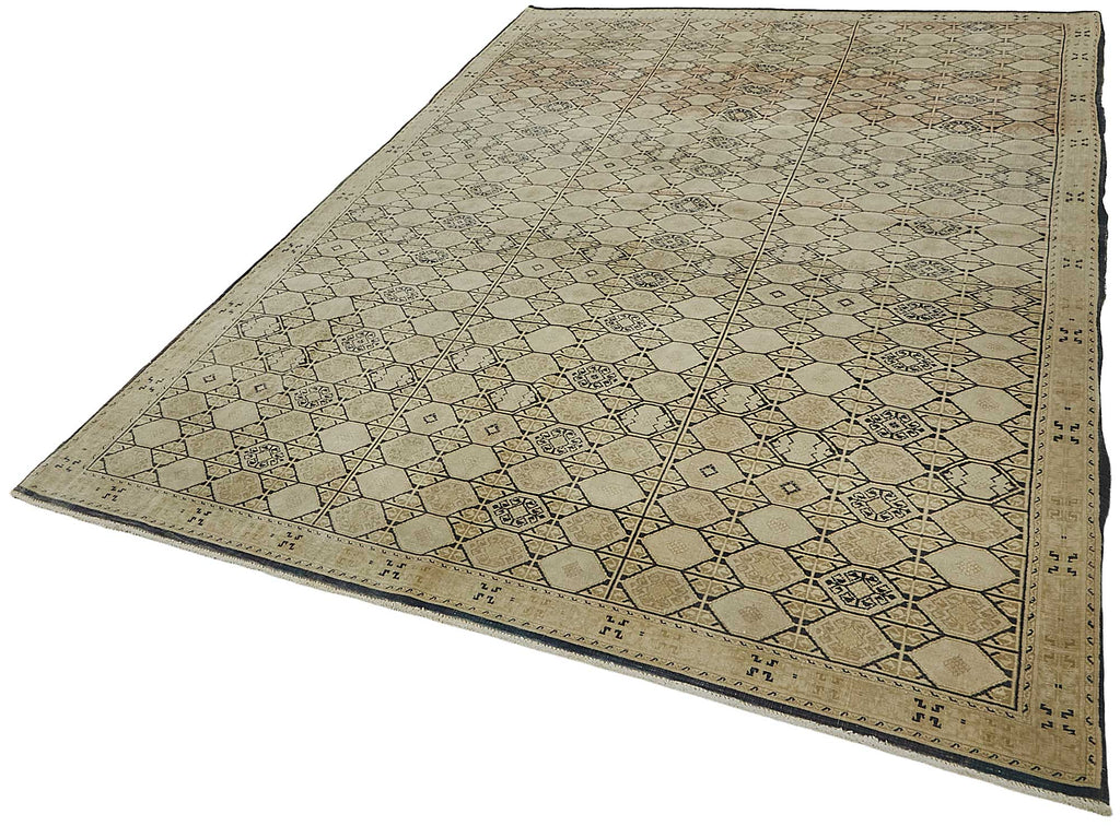 Persian Antique Rug 2.05 x 3.11 - Beige - SamaRugs