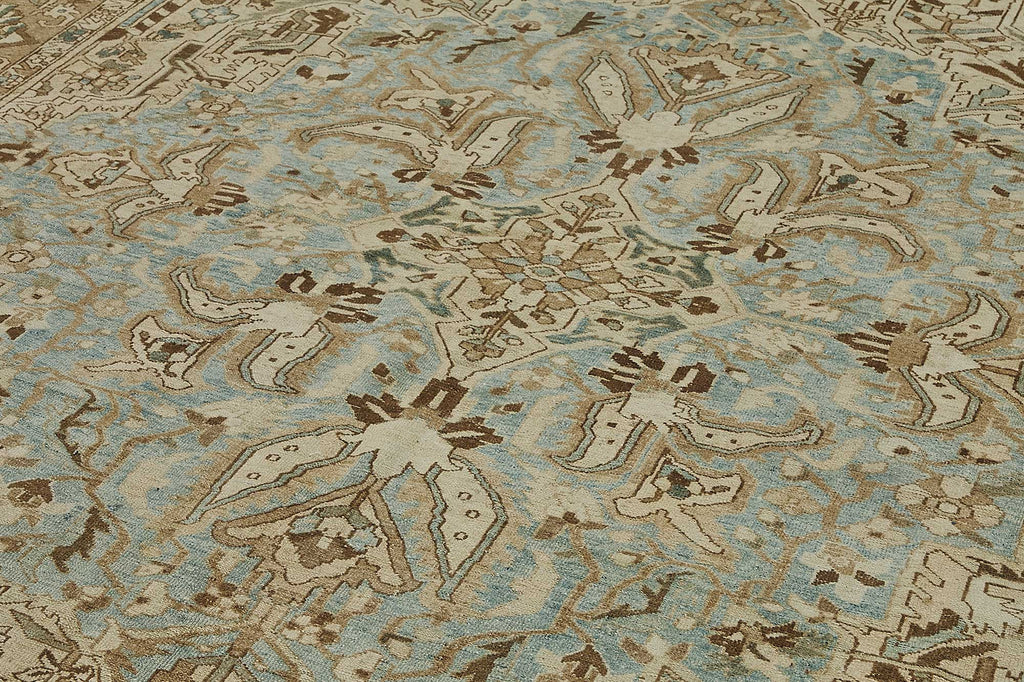 Persian Antique Rug 3.05 x 4.87 - Beige - SamaRugs