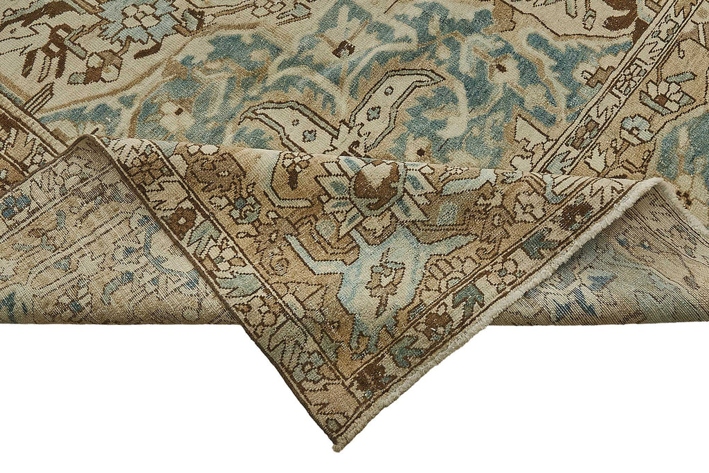 Persian Antique Rug 3.05 x 4.87 - Beige - SamaRugs