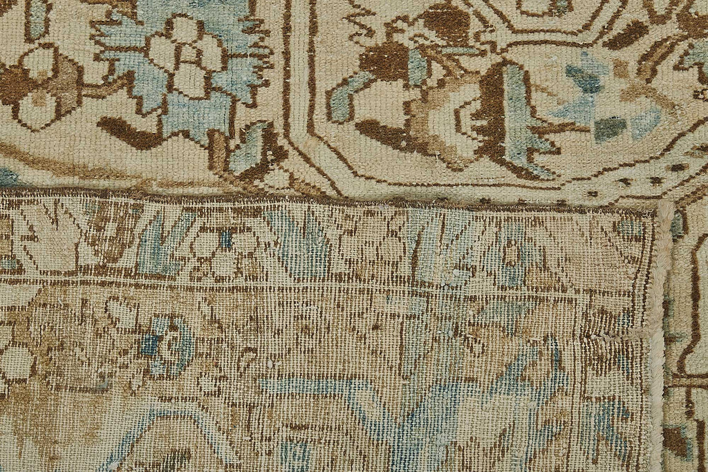 Persian Antique Rug 3.05 x 4.87 - Beige - SamaRugs